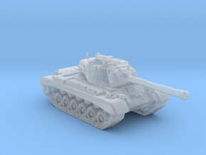 ARVN M46 Patton medium tank 1:160 scale in Clear Ultra Fine Detail Plastic