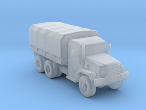 m35a2 canvas 1:160 Scale in Clear Ultra Fine Detail Plastic