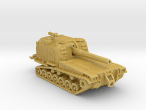 M55 Self-propelled howitzer 1:160 scale in Tan Fine Detail Plastic
