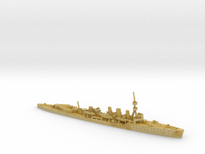 1/1200th scale HMS Caroline light cruiser in Tan Fine Detail Plastic