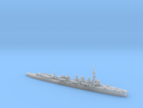 1/600th scale HMS Caroline light cruiser in Clear Ultra Fine Detail Plastic