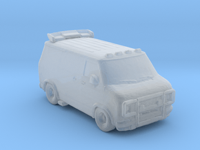 1973 Chevy Van (Van Killer) 1:160 scale in Clear Ultra Fine Detail Plastic