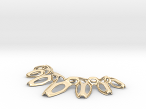 SharpSpikes Necklace in 14K Yellow Gold