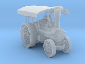1886 Steam Tractor 1:160 scale in Clear Ultra Fine Detail Plastic