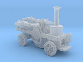  1859 Patrick Stirling Steam Traction Engine 1:160 in Clear Ultra Fine Detail Plastic