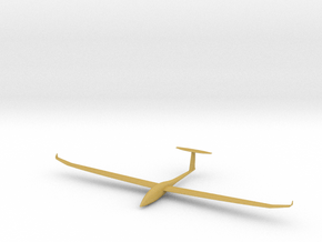 1/160th (N) scale DG Flugzeugbau DG-1000 glider in Tan Fine Detail Plastic