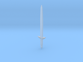 Knight Sword of Becames Robert in Clear Ultra Fine Detail Plastic
