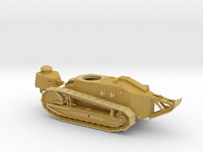 1/56th Renault Ft-17 Char Canon (omnibus) in Tan Fine Detail Plastic