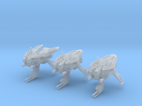 Somtaaw "Hive" Advanced Drone Frigates (3) in Clear Ultra Fine Detail Plastic