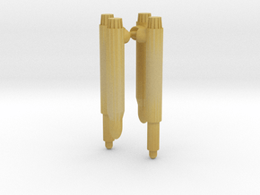 Dirge Ramjet Action Master Missiles in Tan Fine Detail Plastic