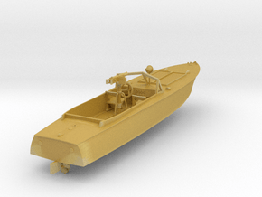 1/72nd (20 mm) PG-117 motor boat full hull in Tan Fine Detail Plastic