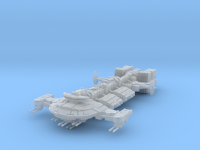 Explorer Starship in Clear Ultra Fine Detail Plastic