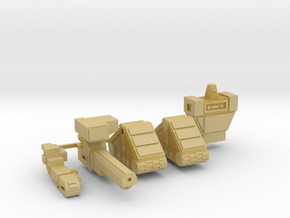 Warbot Command and Control Node in Tan Fine Detail Plastic