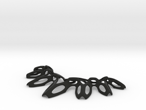 SharpSpikes Necklace in Black Natural Versatile Plastic