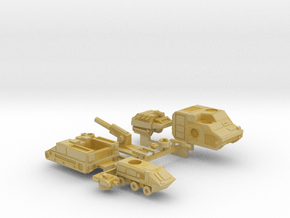 Colony Castings Combined Set 3 in Tan Fine Detail Plastic