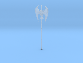 Miniature Axe of the Conqueror - Final Fantasy 15 in Clear Ultra Fine Detail Plastic