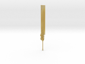 1_6 Miniature Type-40 Blade - Nier Automata in Tan Fine Detail Plastic