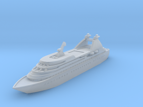 Miniature Seabourn Legend Ship (Star Legend) -10cm in Clear Ultra Fine Detail Plastic