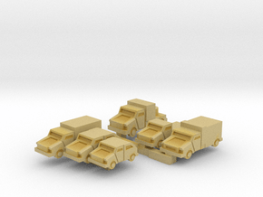 Mantis Small Light Vehicles (Enlarged +25%) in Tan Fine Detail Plastic