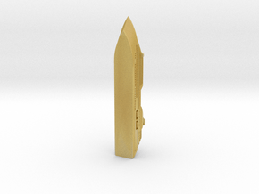 Miniature Seabourn Odessey - 8cm in Tan Fine Detail Plastic