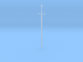 1:12 Miniature Anduril Sword - LOTR in Clear Ultra Fine Detail Plastic