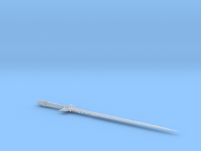 1:12 Miniature Sedethul Sword  in Clear Ultra Fine Detail Plastic