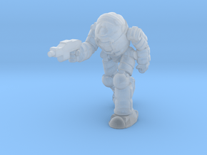 Ogre Pose 4 (Free Download) in Clear Ultra Fine Detail Plastic