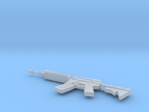Miniature M60 Machine Gun in Clear Ultra Fine Detail Plastic