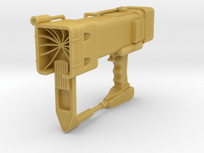 Miniature Laser Pistol - Fallout 3 - 10cm in Tan Fine Detail Plastic