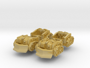 Mustang Scout Tractor (Alternate Set) in Tan Fine Detail Plastic