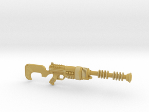 Miniature Recharger Rifle - Fallout:Las Vegas-10cm in Tan Fine Detail Plastic