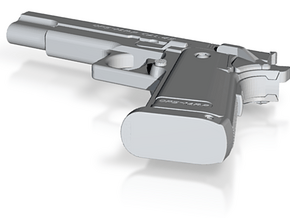 1:6 Miniature HI CAPA .45 Gun in Clear Ultra Fine Detail Plastic