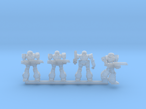 Howlers Squad in Clear Ultra Fine Detail Plastic