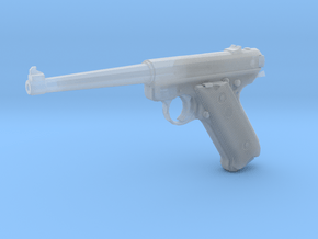 1:6 Miniature Ruger KMK1116 Gun in Clear Ultra Fine Detail Plastic