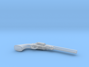 1:6 Colt 1851 Navy Revolving Pistol in Clear Ultra Fine Detail Plastic
