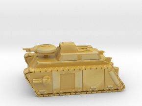 Armoured Frog in Tan Fine Detail Plastic