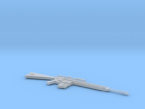 1:12 M110 Sniper Rifle in Clear Ultra Fine Detail Plastic