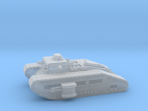 Infantry Flame Tank in Clear Ultra Fine Detail Plastic