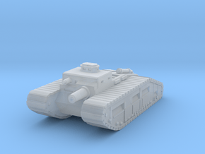 Infantry Support Tank in Clear Ultra Fine Detail Plastic