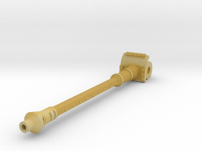 Long 120mm Cannon in Tan Fine Detail Plastic