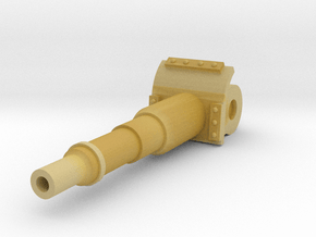 Short 120mm Cannon in Tan Fine Detail Plastic