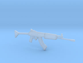 1:12 Miniature RK62 Assault Rifle in Clear Ultra Fine Detail Plastic