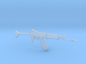 1:6 Miniature RK62 Assault Rifle in Clear Ultra Fine Detail Plastic