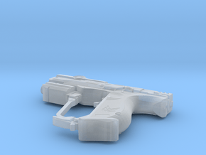 1:3 Miniature Halo 5 Magnum in Clear Ultra Fine Detail Plastic