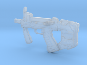 1:6 Miniature Halo 5 SMG  in Clear Ultra Fine Detail Plastic