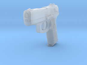 1:3 Miniature Ruger P95DC Semi-automatic pistol in Clear Ultra Fine Detail Plastic