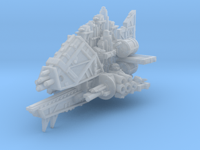 Terrorizer Cruiser (Cannons) in Clear Ultra Fine Detail Plastic
