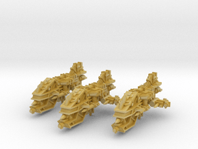 Ravager Missile Destroyers (3) in Tan Fine Detail Plastic