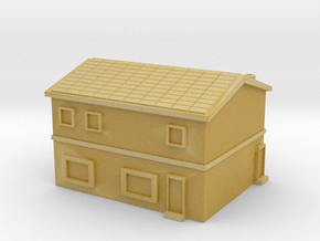 House 3 in Tan Fine Detail Plastic