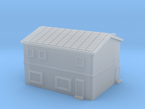 House 3 in Clear Ultra Fine Detail Plastic